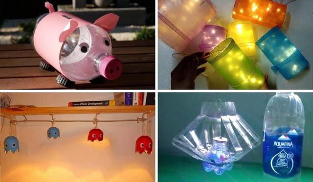 Có bao nhiêu kiểu dáng lồng đèn Trung thu có thể được làm từ chai nhựa?
