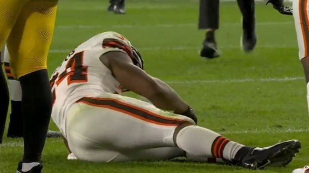 Has Nick Chubb experienced a similar knee injury in the past?